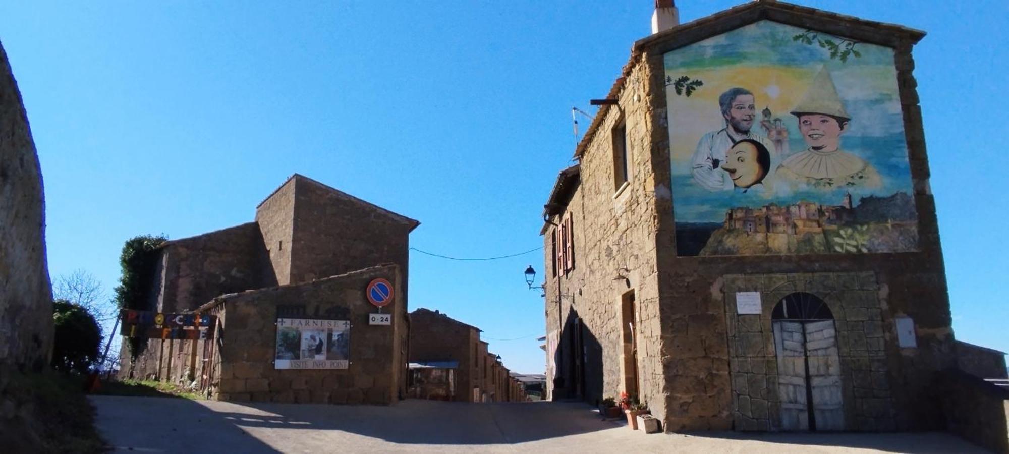 Апартаменты La Chascona Di Farnese Casa Di Tufo Nel Borgo Экстерьер фото